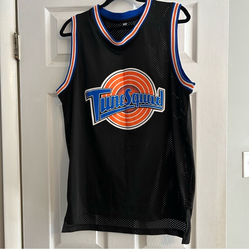 Tunes Squad Jordan Tank Top with breathing air holes size Large